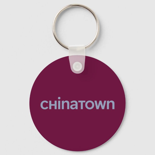 Llavero Chinatown (Anverso)