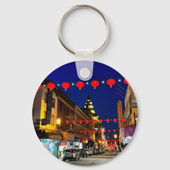Llavero Chinatown de San Francisco #11 Keychain (Anverso)