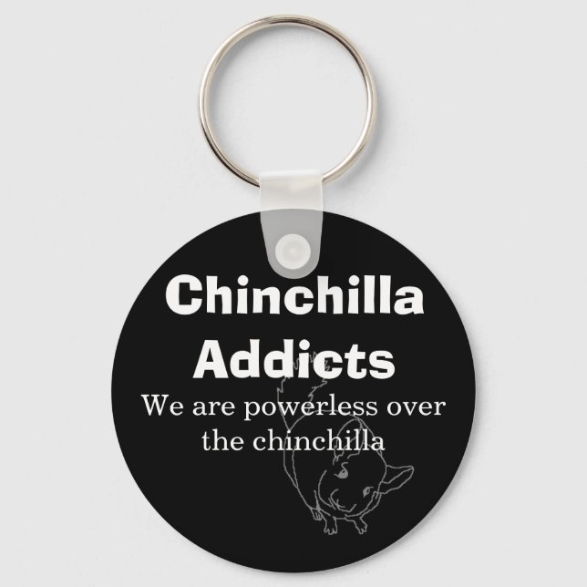 Llavero Chinchilla Addicts, estamos impotentes... (Anverso)