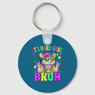 Llavero Chinchilla bruh mardi gras niños niñas carnaval