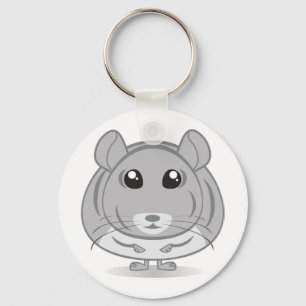 Llavero Chinchilla Keychain