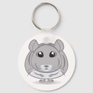 Llavero Chinchilla Keychain