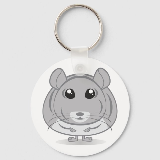 Llavero Chinchilla Keychain (Anverso)
