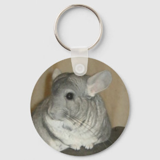 Llavero Chinchilla Keyring (clásico redondo)