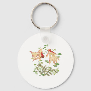 Llavero Chinese Gold Fish Good Luck Charms