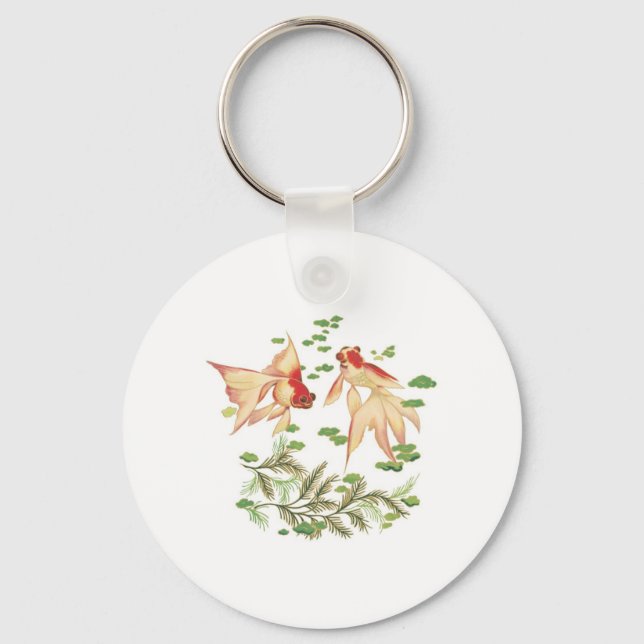 Llavero Chinese Gold Fish Good Luck Charms (Anverso)