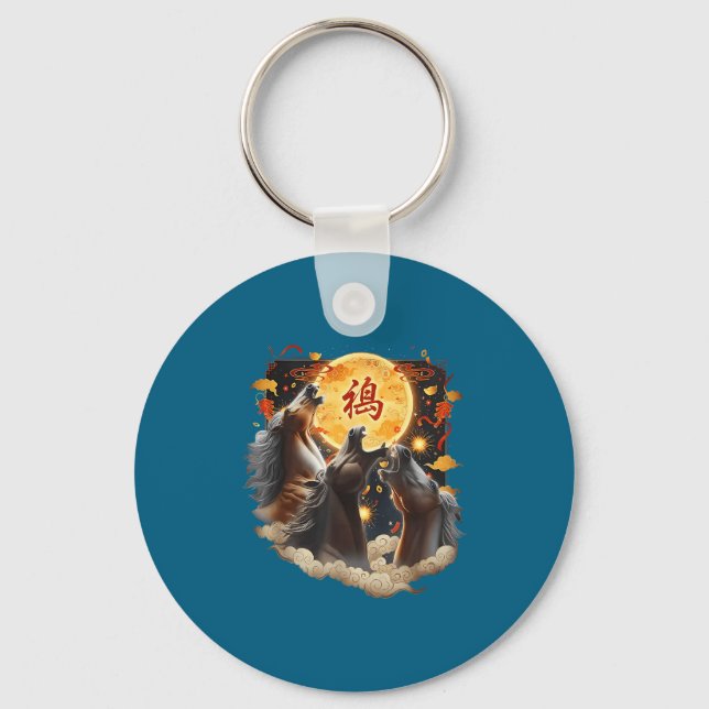 Llavero Chinese New Year 2026 Year Of The Horse  (Anverso)