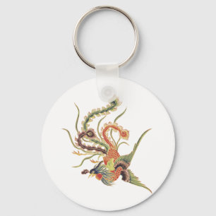 Llavero Chinese Phoenix - Fenghuang  Mythological Birds Ar