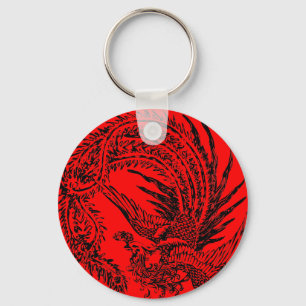 Llavero Chinese Phoenix Keychain