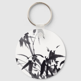 Llavero Chinesische Bambus-Tuschekunst 