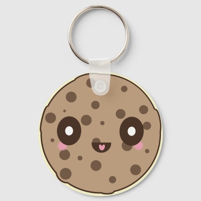 Llavero Chip de chocolate Kawaii Cookies (Anverso)