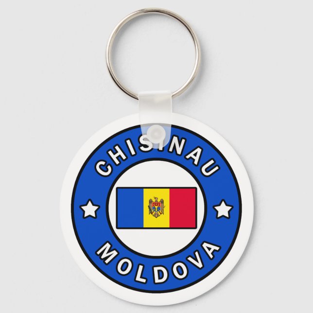 Llavero Chisinau Moldavia (Anverso)