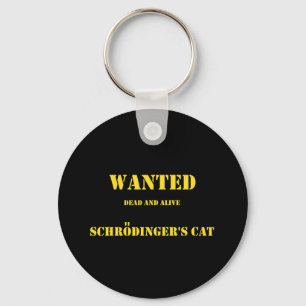 Llavero Chiste Cuántico Divertido: El Gato de Schrödinger 