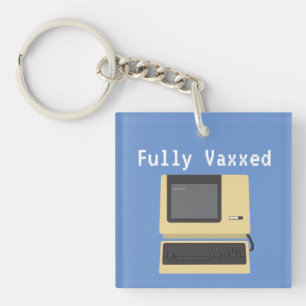 Llavero Chiste de cómico Geek completamente Vaxxed