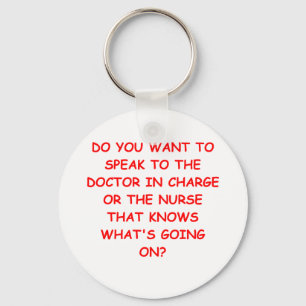 Llavero chiste de cuidado