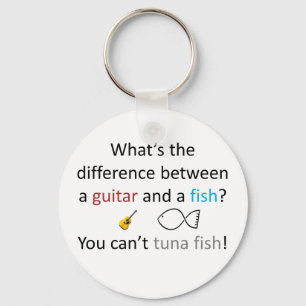 Llavero Chiste de la pesca del atún