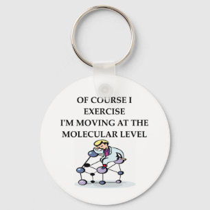 Llavero Chiste de la química de la FÍSICA