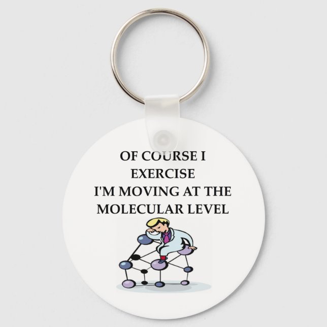 Llavero CHISTE de química de PHYSICS (Anverso)