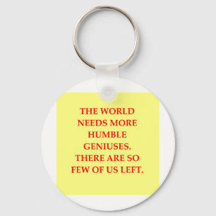 Llavero chiste del genio