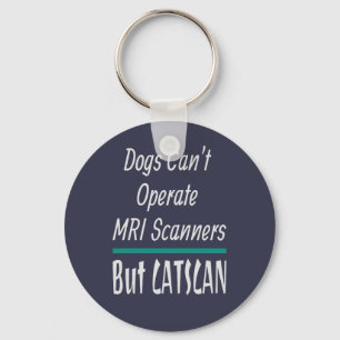 Llavero Chiste médico perros y gatos papa Chiste gracioso