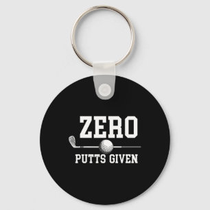 Llavero Chistes Divertidos de Golfista sin Putts Dados