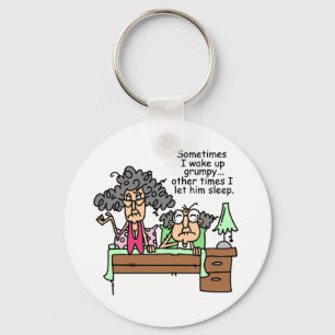Llavero Chistoso deje el sueño gruñón