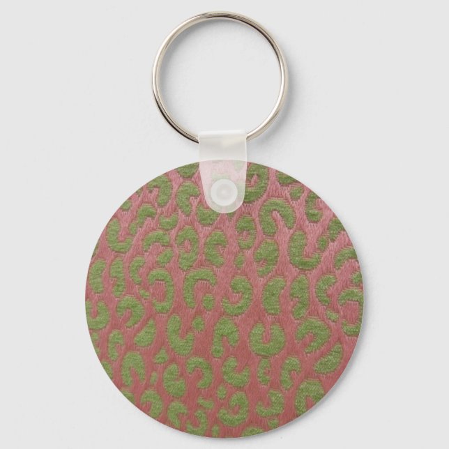 Llavero Chita en rosa y verde (Anverso)