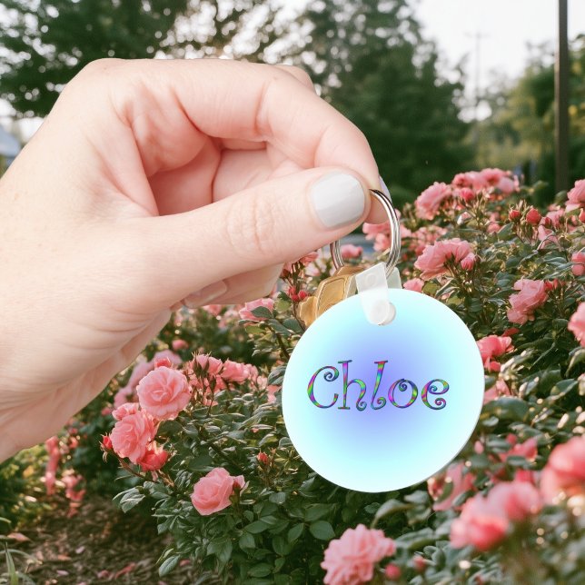 Llavero Chloe Arcoíris (Chloe Rainbow Keychain)