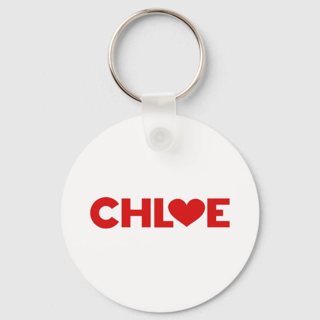 Llavero Chloe Love (Anverso)