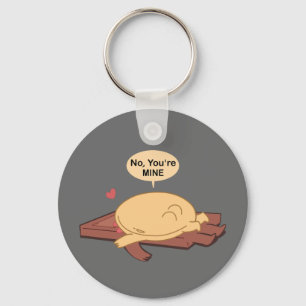 Llavero Choco Pancake Cute Amantes juntos