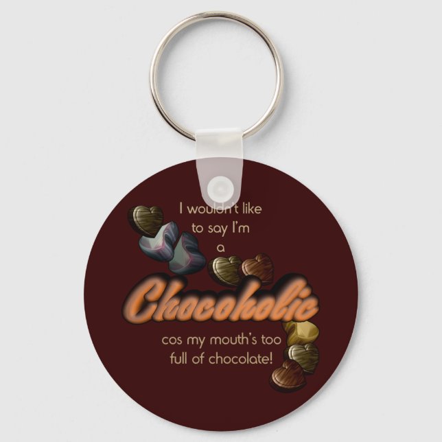 Llavero Chocoholic (Anverso)