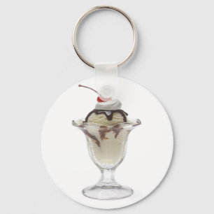 Llavero Chocolate Ice Cream Sundae