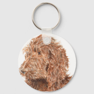 Llavero Chocolate Labradoodle