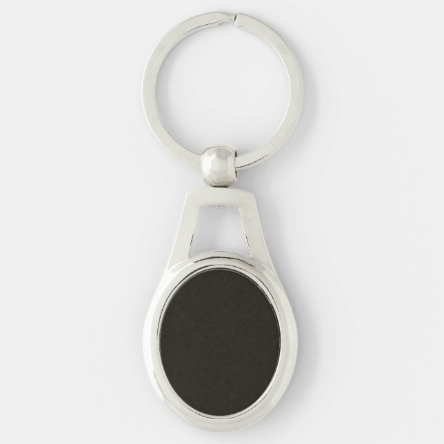 Llavero chocolate negro (color sólido) (Anverso)