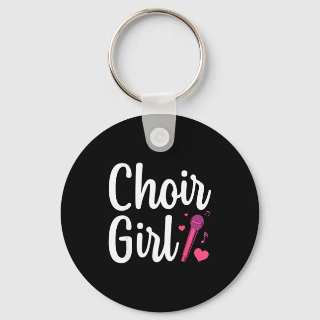 Llavero Choir Art For Girls Women Choir Singing Chorus Sho (Anverso)