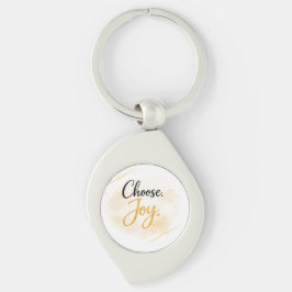 Llavero Choose Joy Metal Keychain