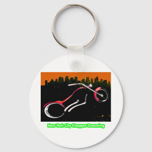 Llavero Chopper de Nueva York Dreaming Red Transp jGibney