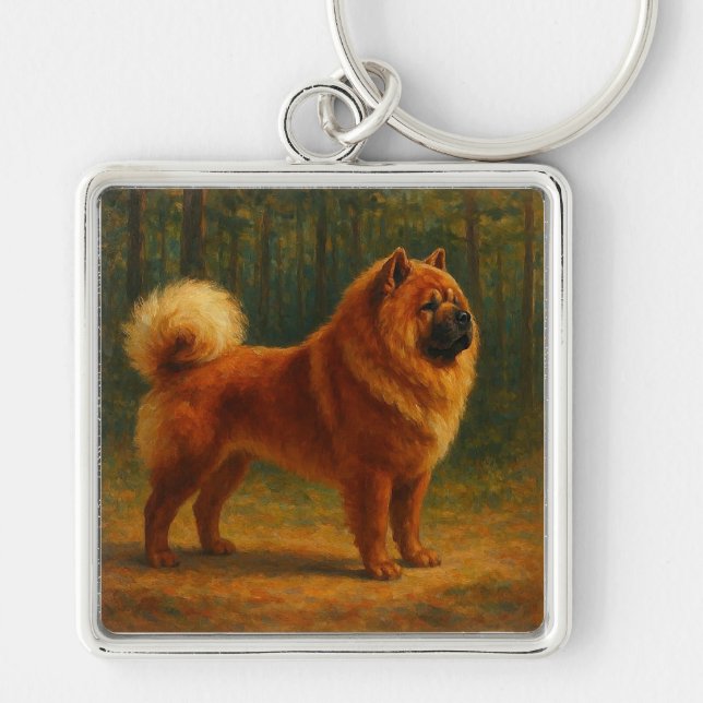 Llavero Chow Chow (Frente)