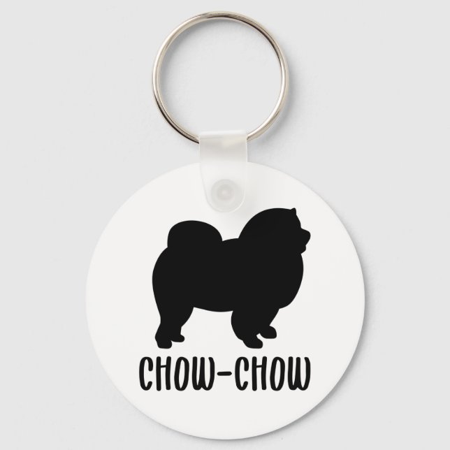 Llavero Chow-chow (Anverso)
