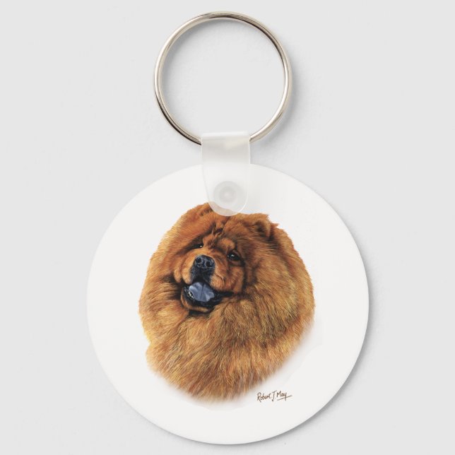 Llavero Chow Chow (Anverso)