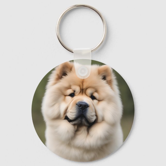 Llavero Chow Chow (Anverso)
