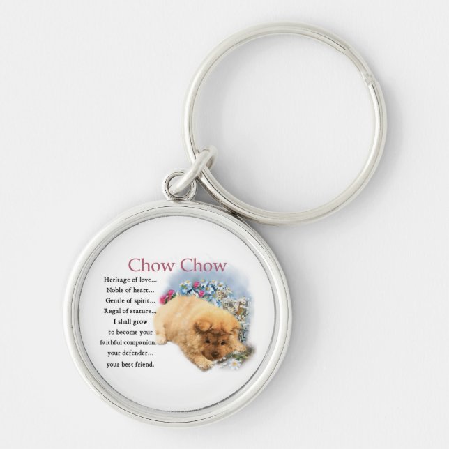 Llavero Chow Chow Herencia de Amor (Frente)