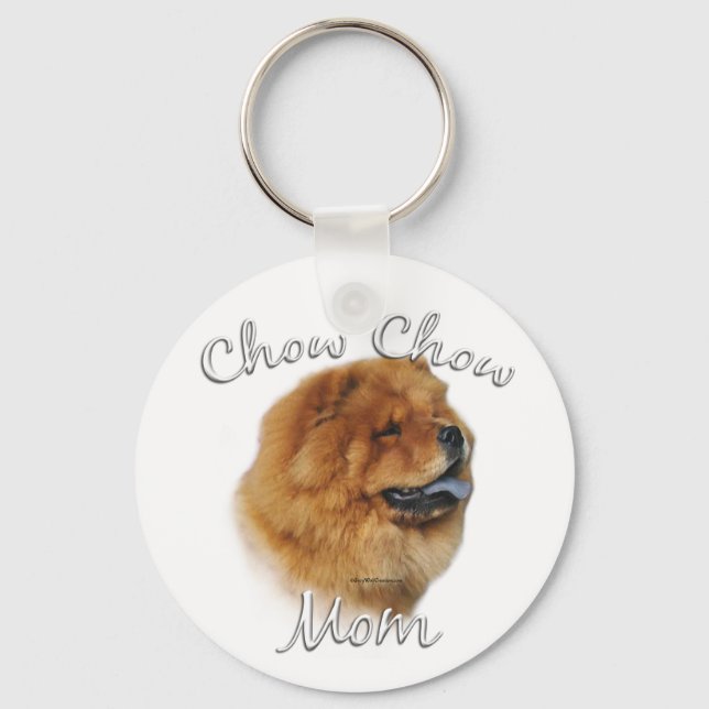 Llavero Chow Chow Mom (Anverso)