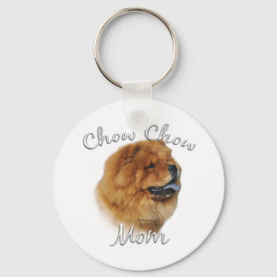 Llavero Chow Chow Mom Keychain