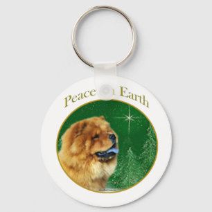 Llavero Chow Chow Peace