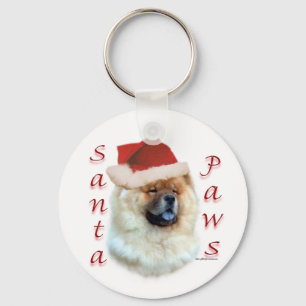 Llavero Chow Chow Santa Paws