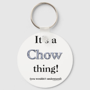 Llavero Chow Chow Thing