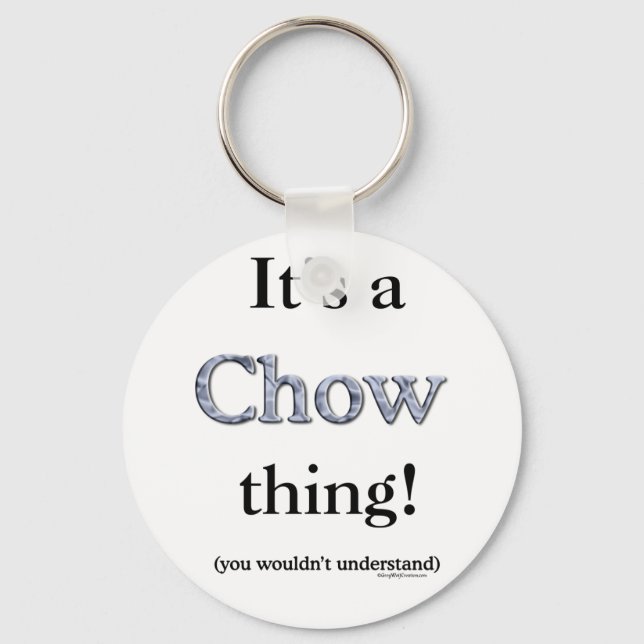 Llavero Chow Chow Thing (Anverso)
