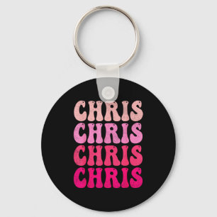 Llavero Chris Groovy Nombre D Me encanta Chris Camisetas M