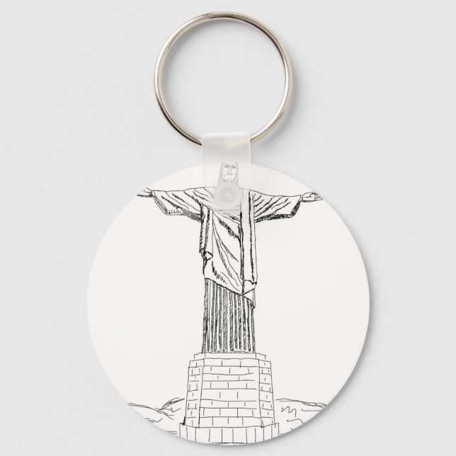 Llavero christ the redeemer (Anverso)